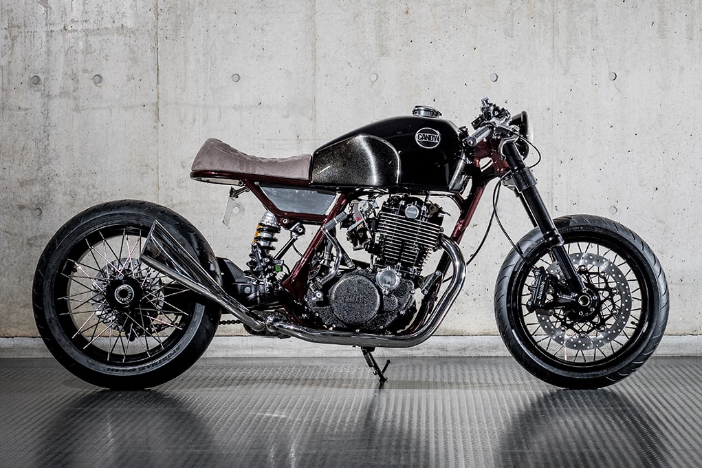 Custom SR400 Cafe Racer Crafting Perfection at Candy Motorcycle Laboratory