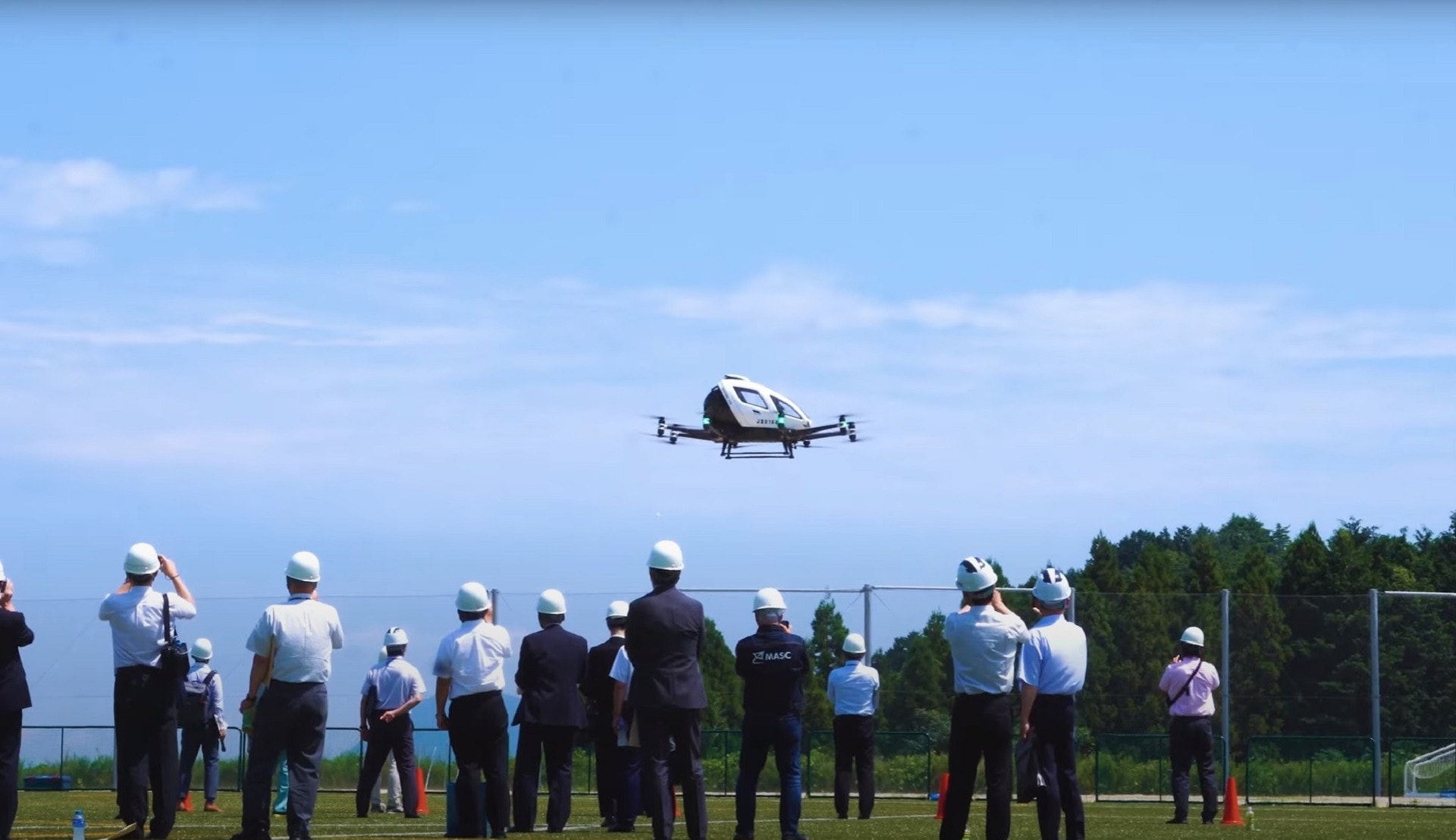 EHang's EH216-S Pioneering Autonomous eVTOL for Aerial Tourism