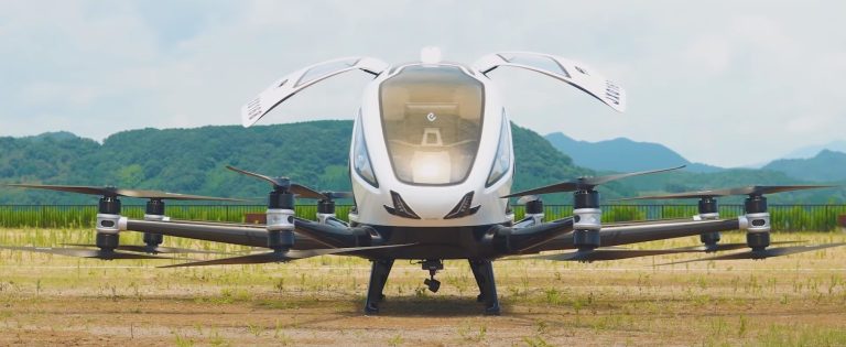EHang's EH216-S Pioneering Autonomous eVTOL for Aerial Tourism