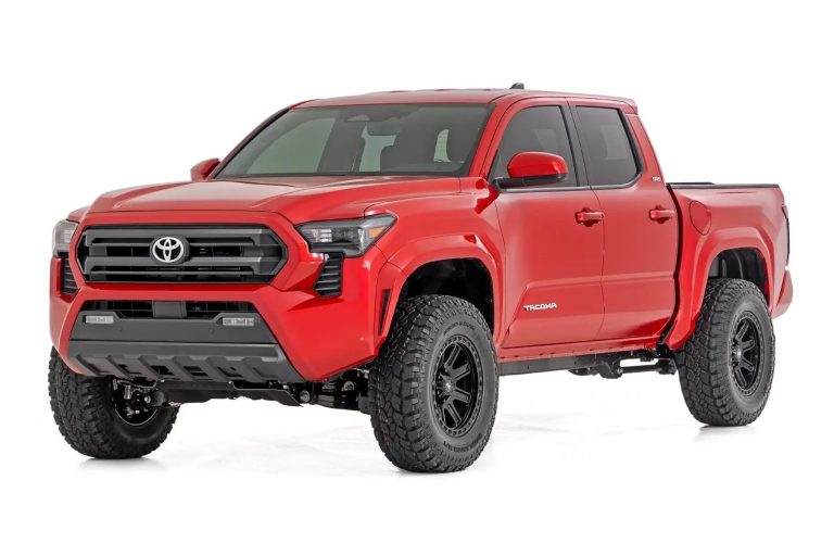 Enhance Your Tacoma Rough Country's Leveling Kit & Tire Upgrade