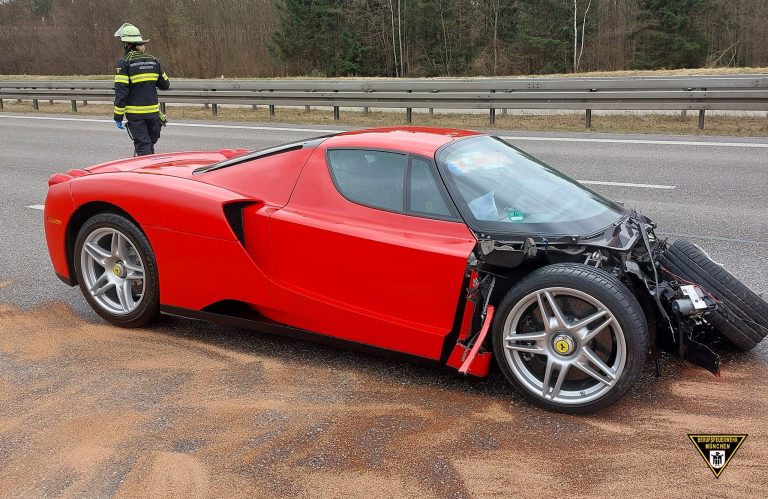 Ferrari Enzo Crash Autobahn Tragedy & Restoration Hope