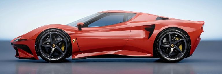 Italian Exotics Reimagined Ferrari and Alfa Romeo CGI Concepts