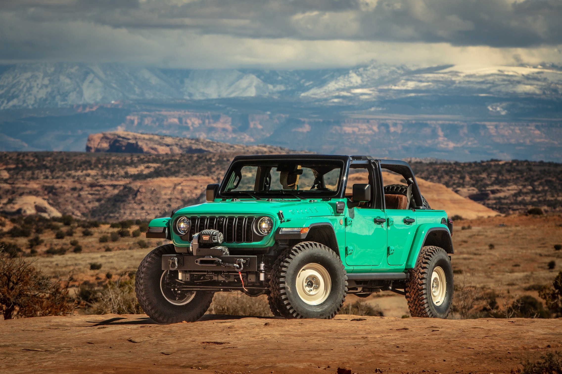 Jeep's New Concepts at Easter Safari Eye-Catching Prototypes Hit Moab Trails