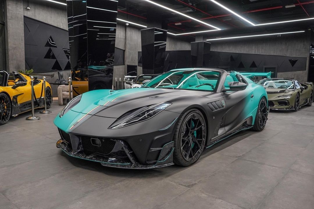 Mansory Stallone Transforming the Ferrari 812 GTS into a Showstopper