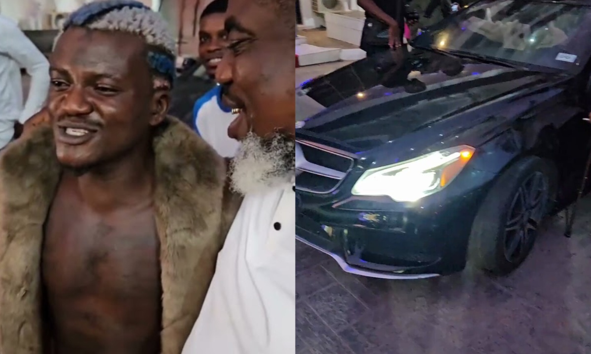 Nigerian Music Star Portable Receives Mercedes-Benz Convertible Gift from Real Estate Mogul Adah Mohamed Usman