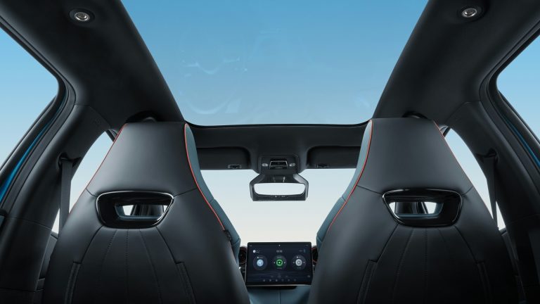 The Panoramic Sunroof Of The BYD Dolphin (Credits: BYD)