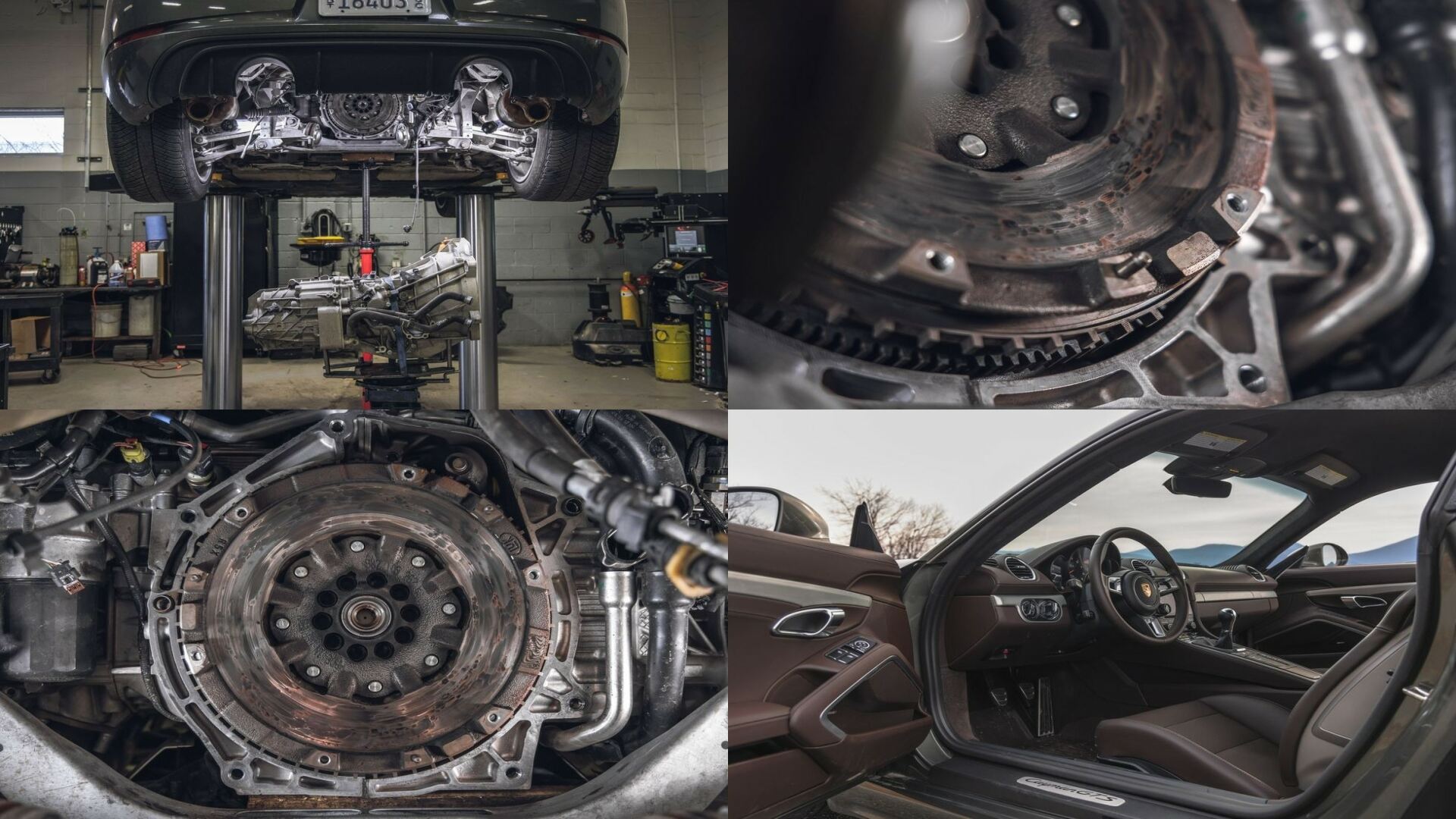 Porsche Cayman GTS 4.0 Interior And Engine (Credits Porche)