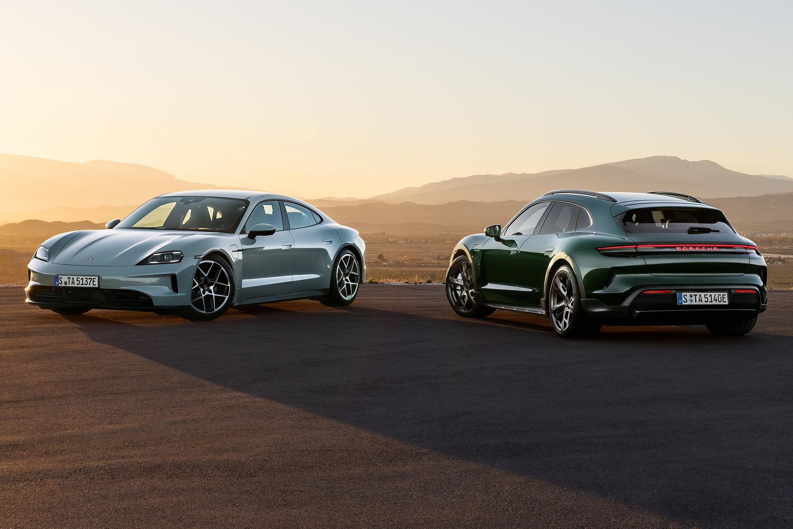 Porsche Is Fine with Electric Panamera and Taycan Together