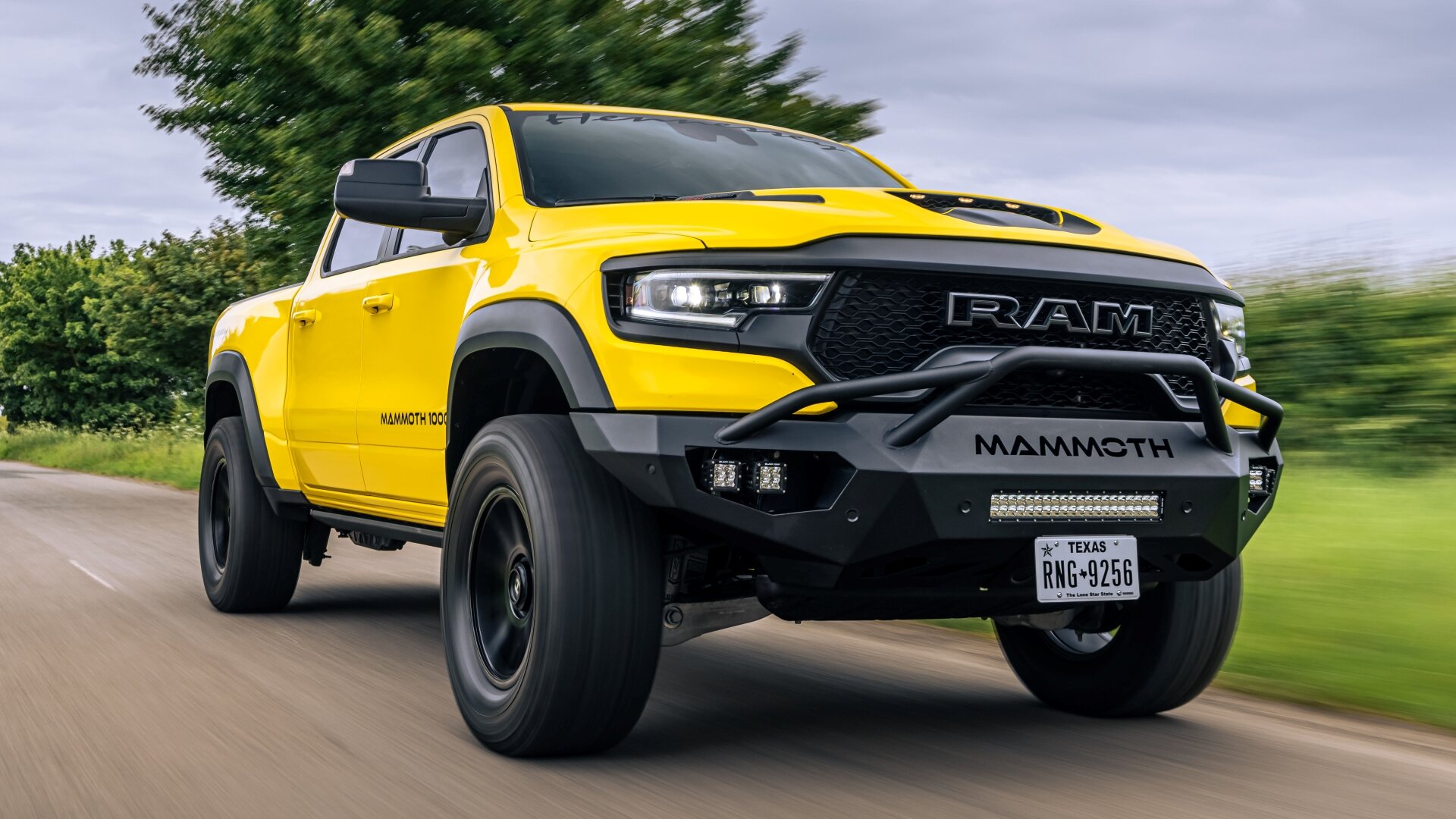 Presenting The Hennessey Mammoth 1000 TRX Last Stand The Ultimate Tribute To Ram's V-8 Era