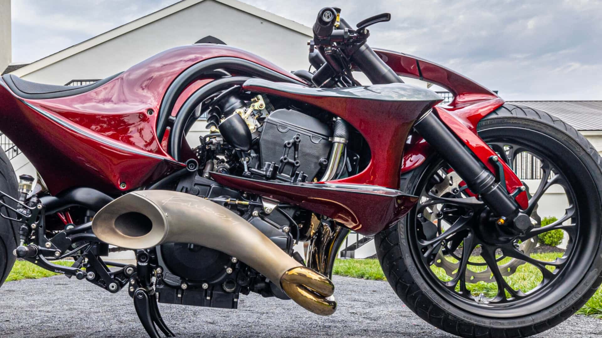 Ransom Motorcycles' Archangel Unique Design and Performance