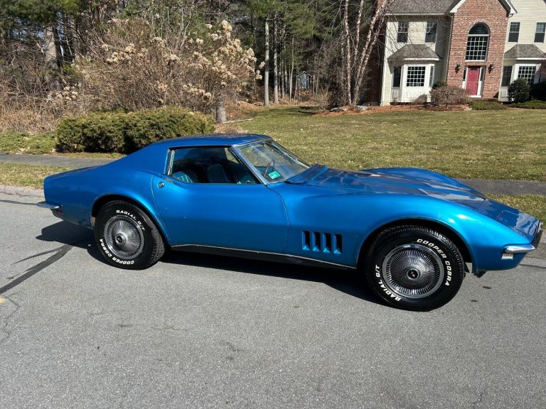 Rare Find Original 1968 Corvette with Unique History Up for Sale