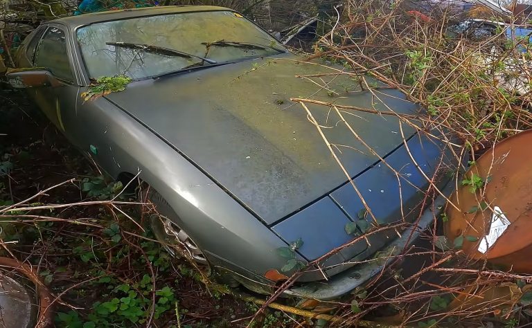 Resurrecting Rarity Discovery of Abandoned Maserati Mistral in British Junkyard