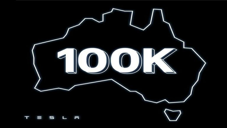 Tesla Celebrates Milestone Over 100,000 Electric Vehicles Sold In Australia