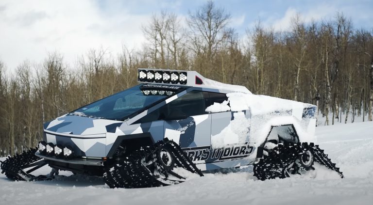Tesla Cybertruck Snow Adventure Trials and Transformations
