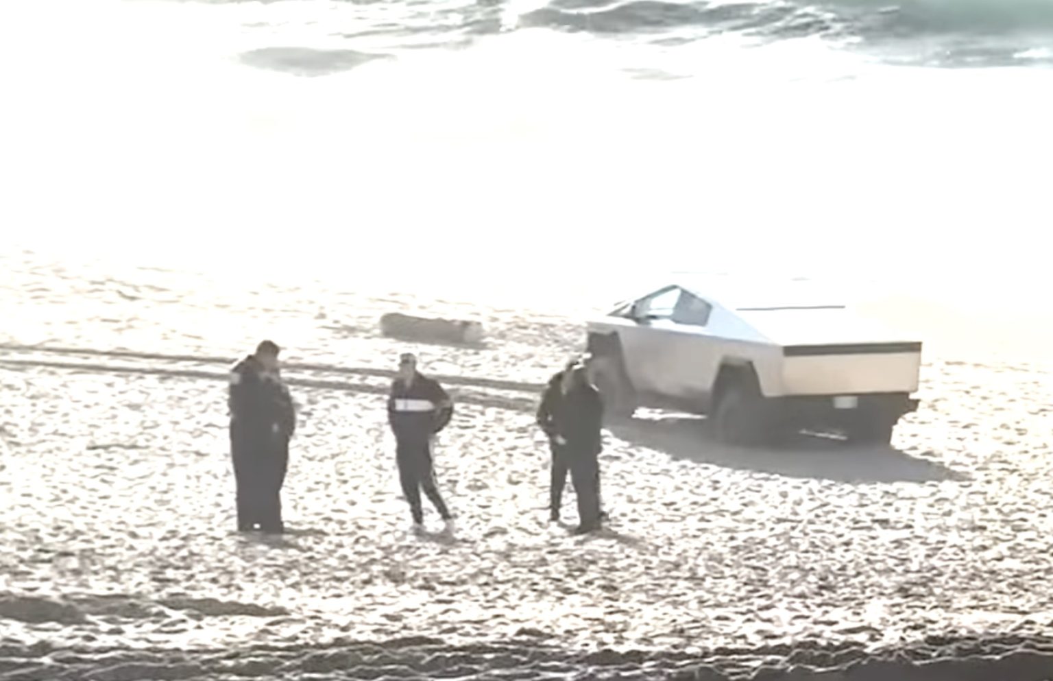 Tesla Cybertruck Stuck: Lessons Learned on Marina State Beach - DAX Street