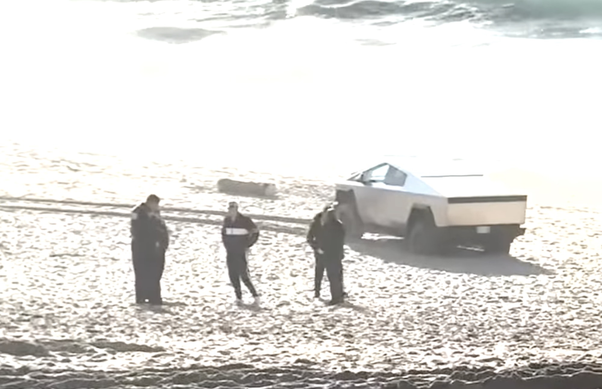 Tesla Cybertruck Stuck Lessons Learned on Marina State Beach