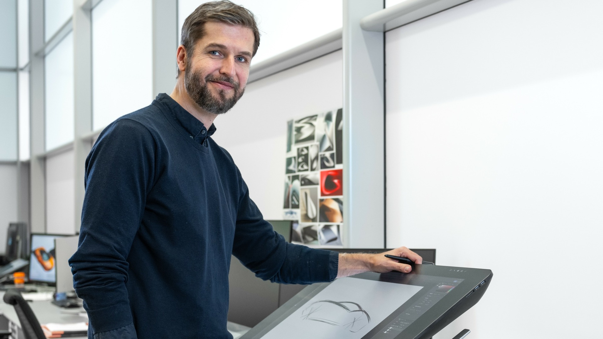 The Chief Design Officer At McLaren Automotive - Tobias Sühlmann (Credits McLaren Press Room)