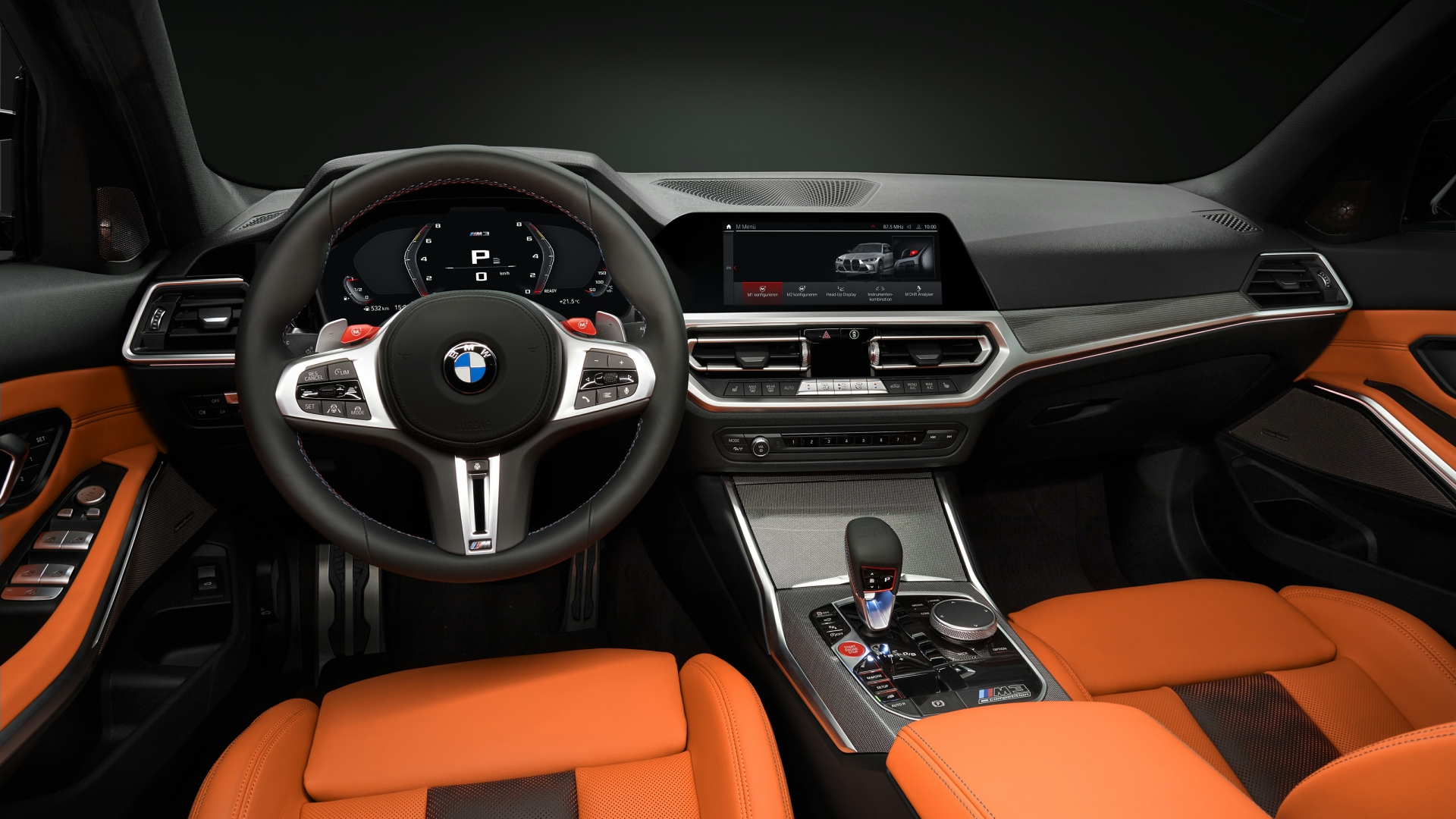 The Interior Of A BMW M3 (Credits BMW)