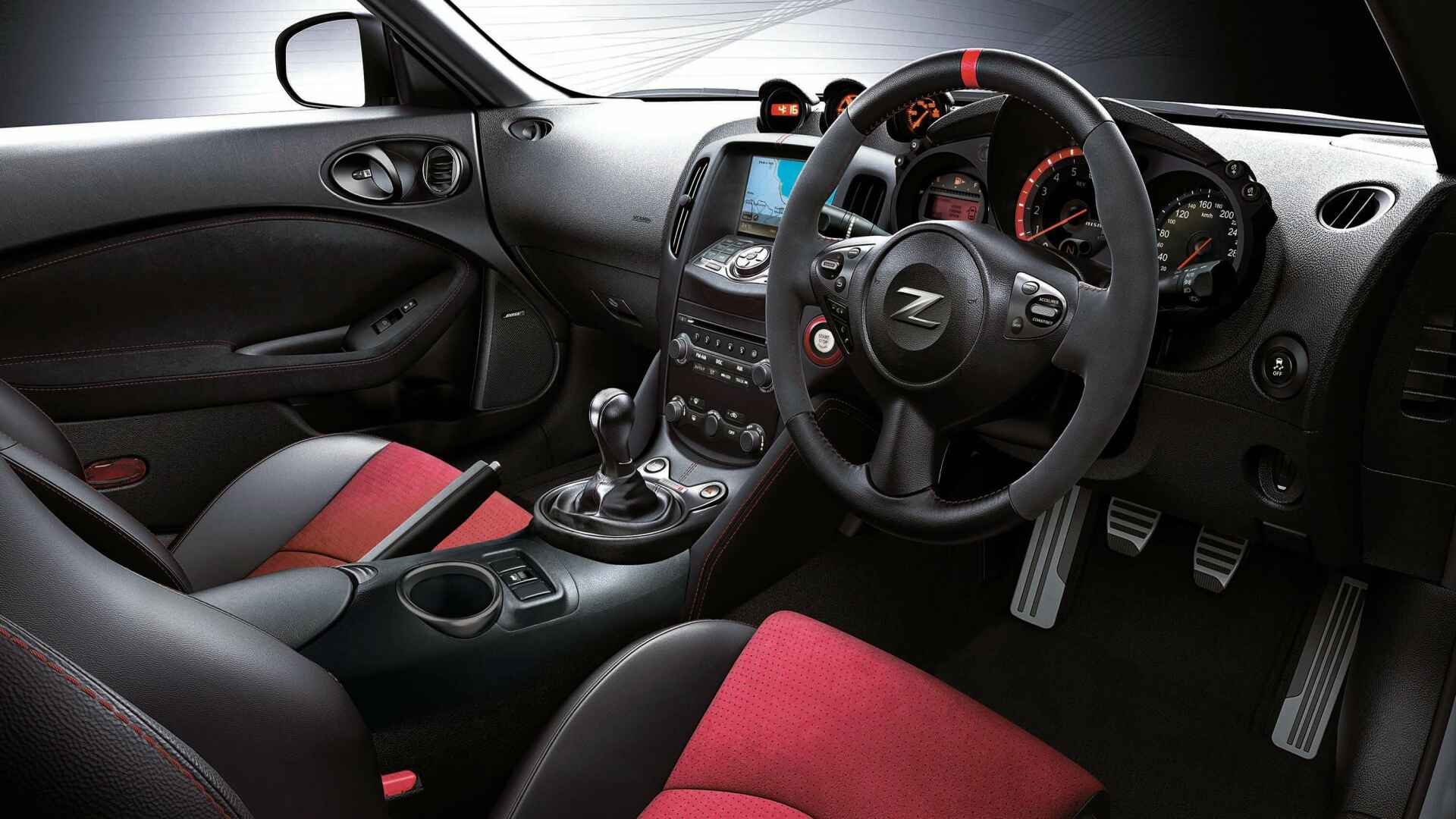 The Interior Of The Nissan Z Nismo
