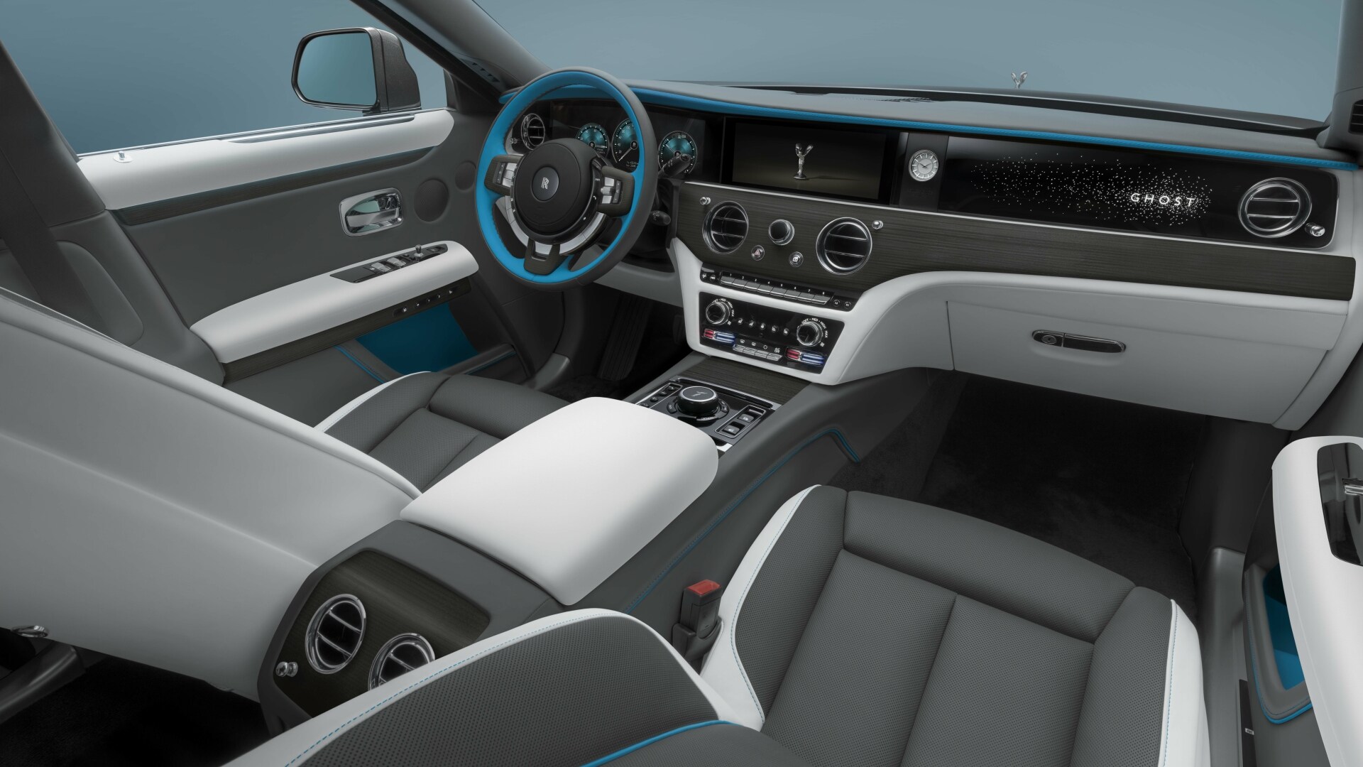The Interior Of The Rolls-Royce 120th Anniversary Ghost Prism Edition (Credits Rolls-Royce)