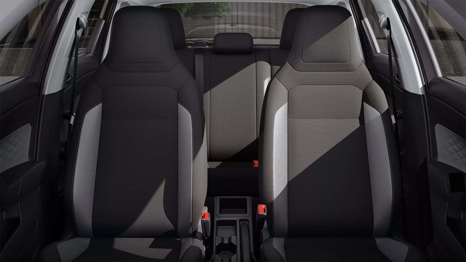 The Interior Of The Volkswagen Polo Robust