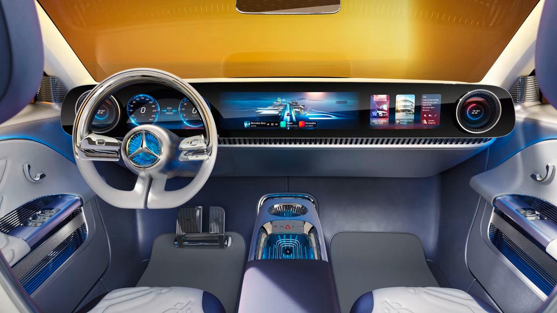The Mercedes-Benz Concept CLA-Class Interior