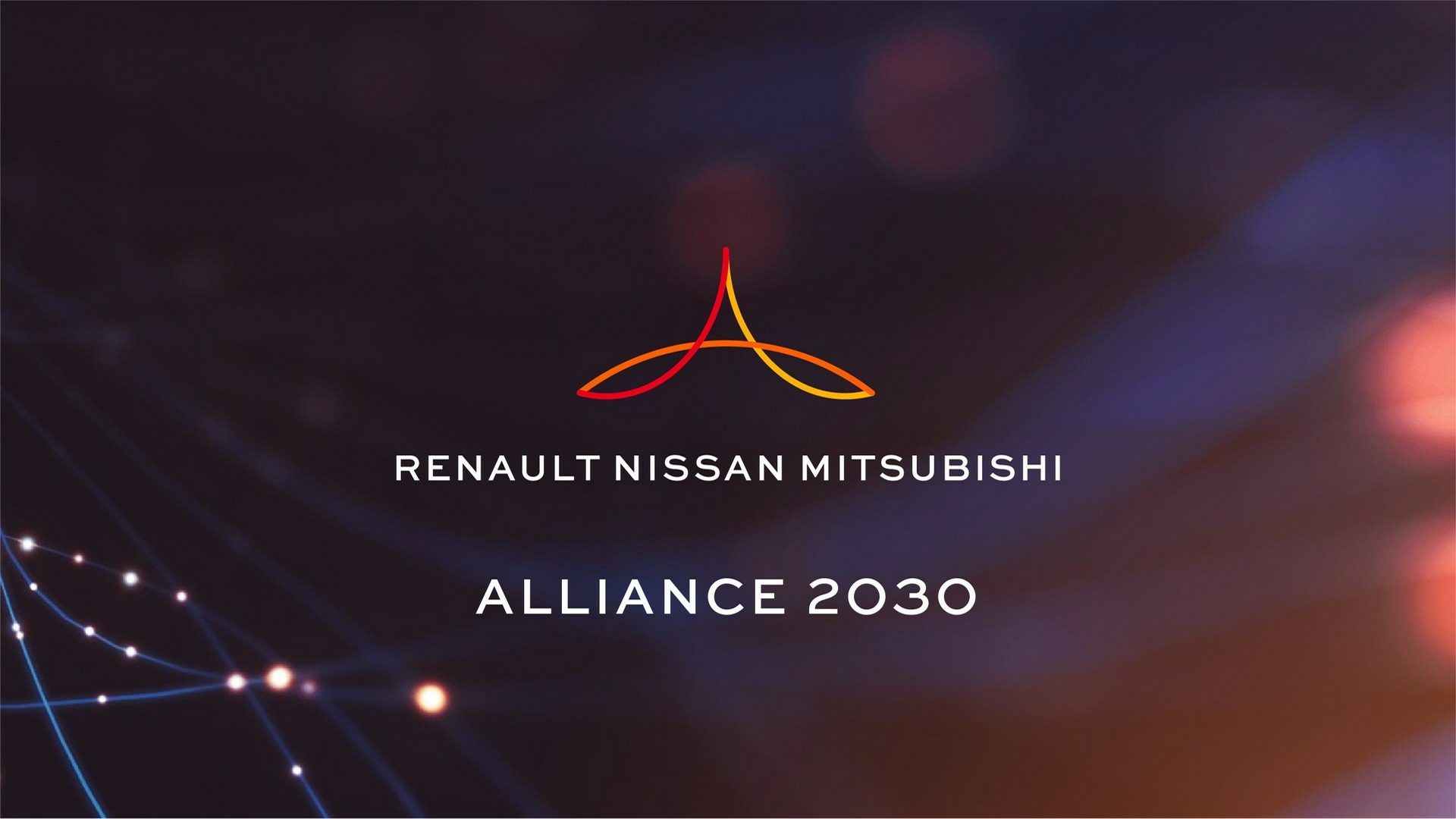 The Renault Nissan Mitsubishi Alliance Logo