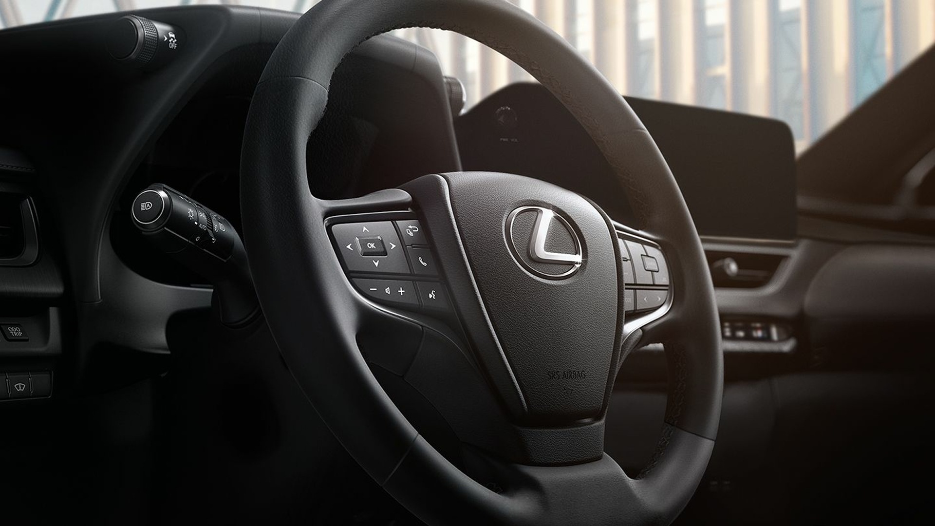 The Steering And Dashboard Of The 2024 Lexus UX