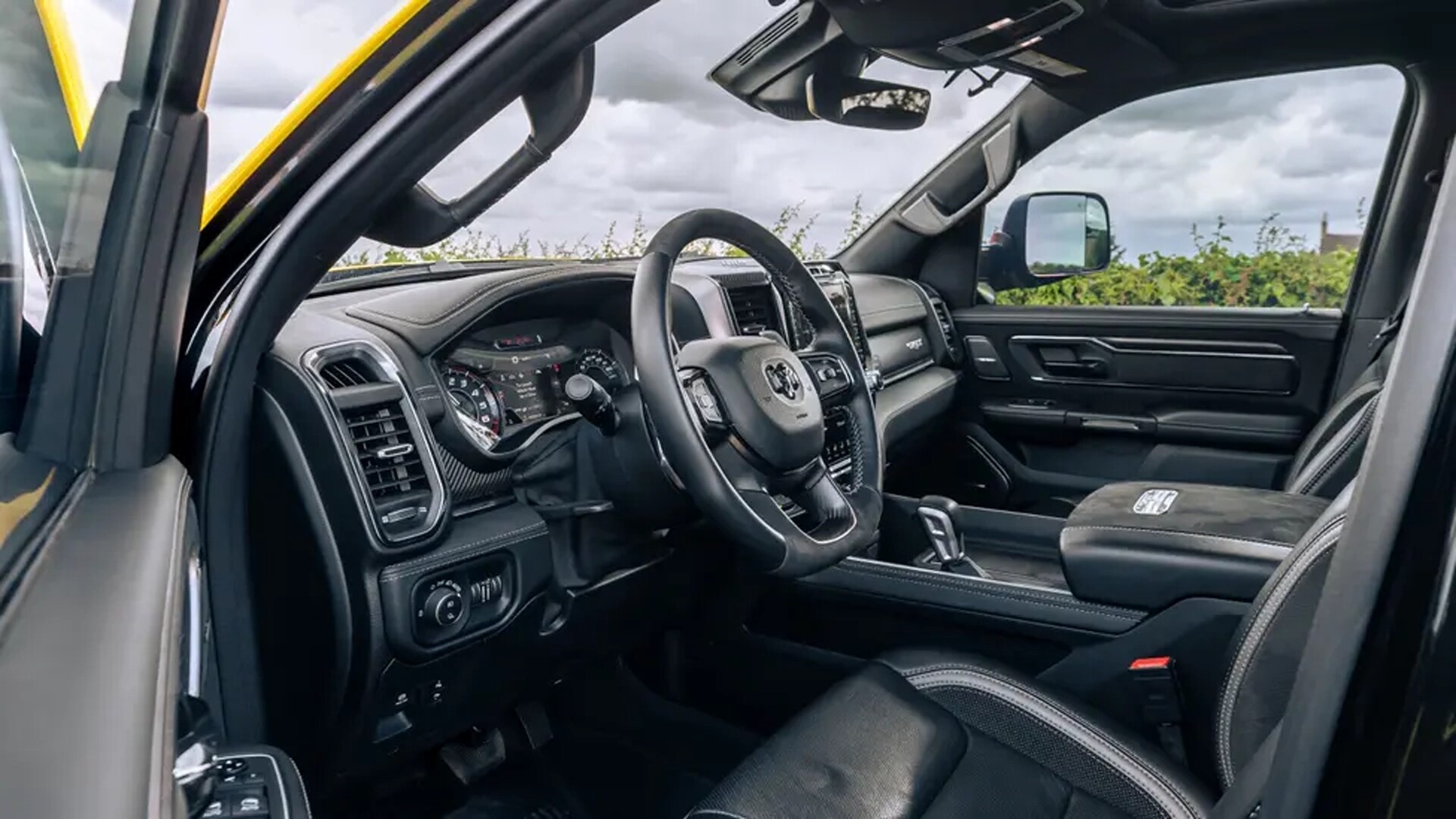 The Steering And Dashboard Of The Hennessey Mammoth 1000 TRX Last Stand (Credits TopGear)