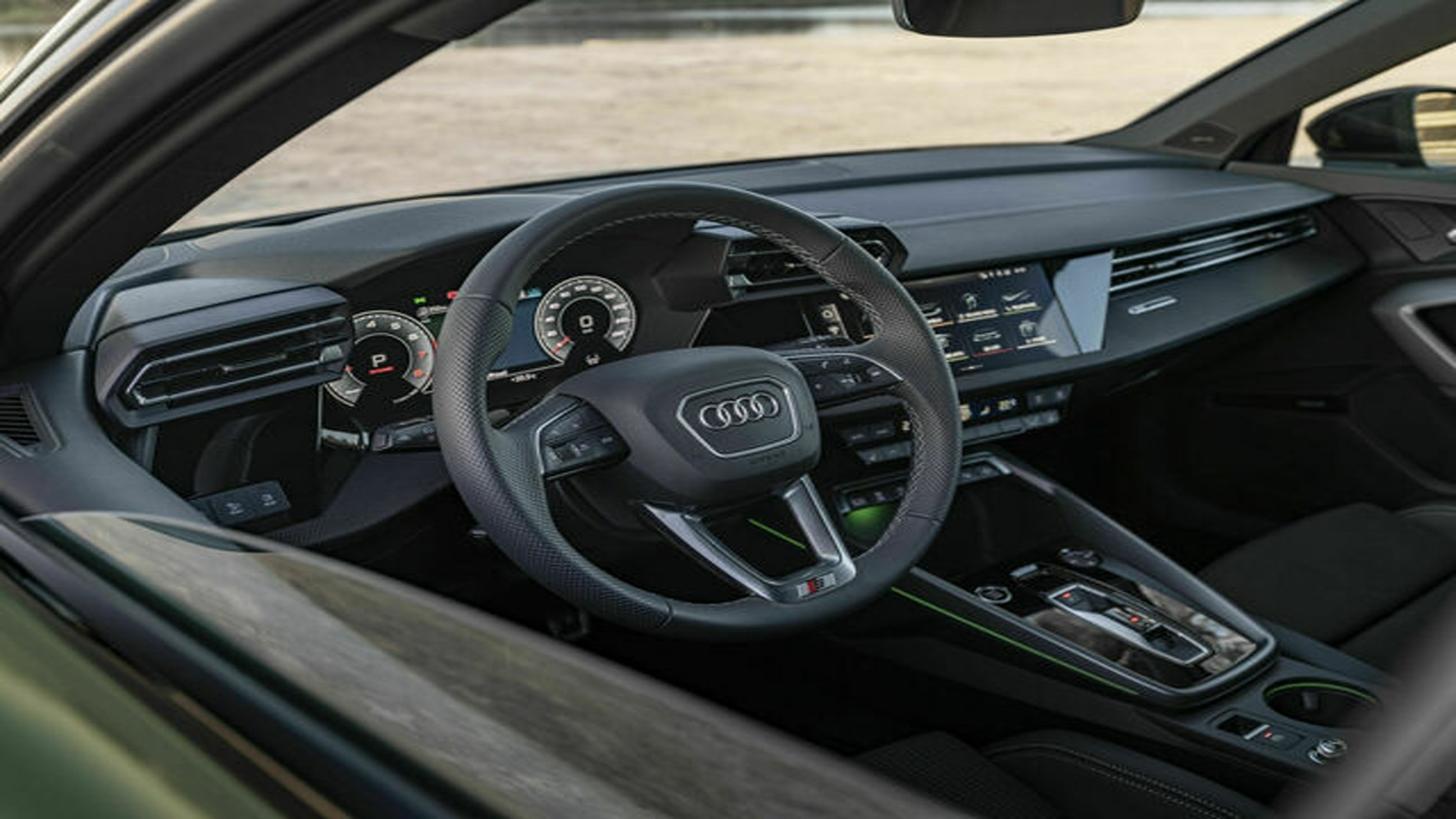 The Steering And Dashboard Of The New 2025 Audi A3 Sedan