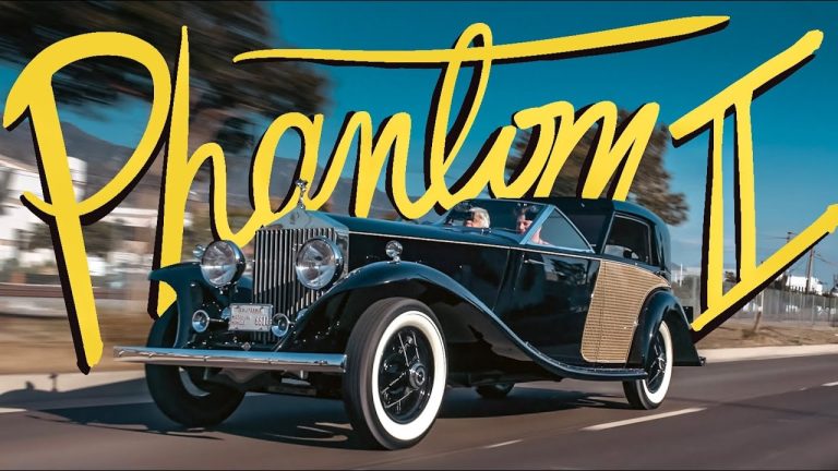 The Vintage Elegance Of Rolls-Royce Exploring A Classic 1930 Phantom On Jay Leno's Garage