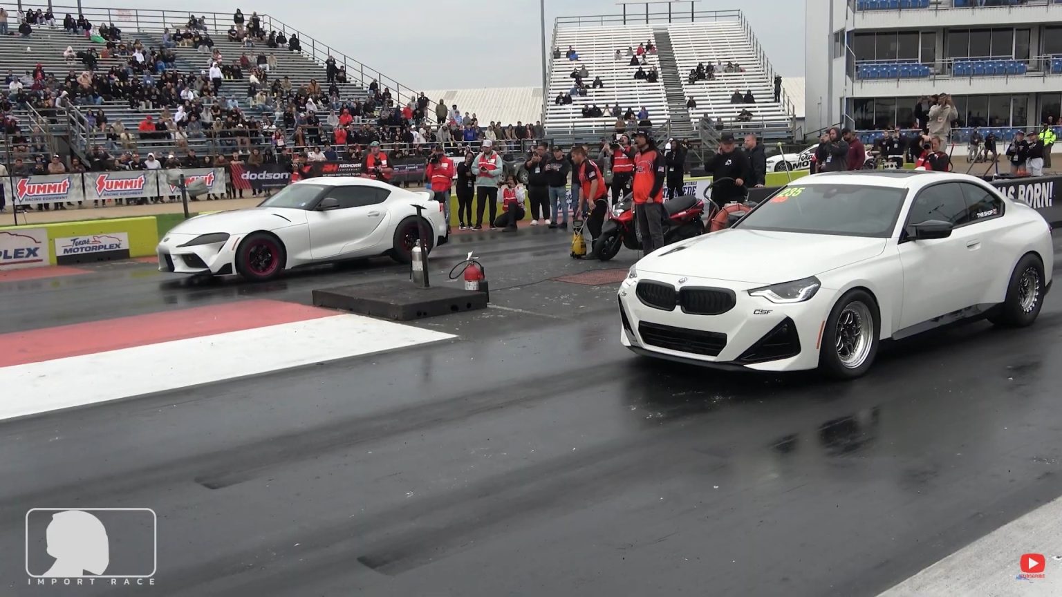 Toyota GR Supra vs. BMW M240i: Dragstrip Showdown - DAX Street