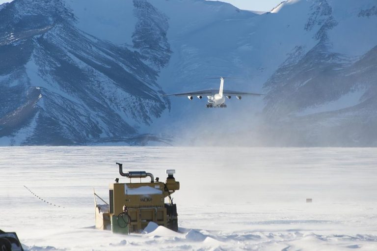 Ensuring the Operational Integrity of an Antarctic Airstrip Presents Significant Challenges