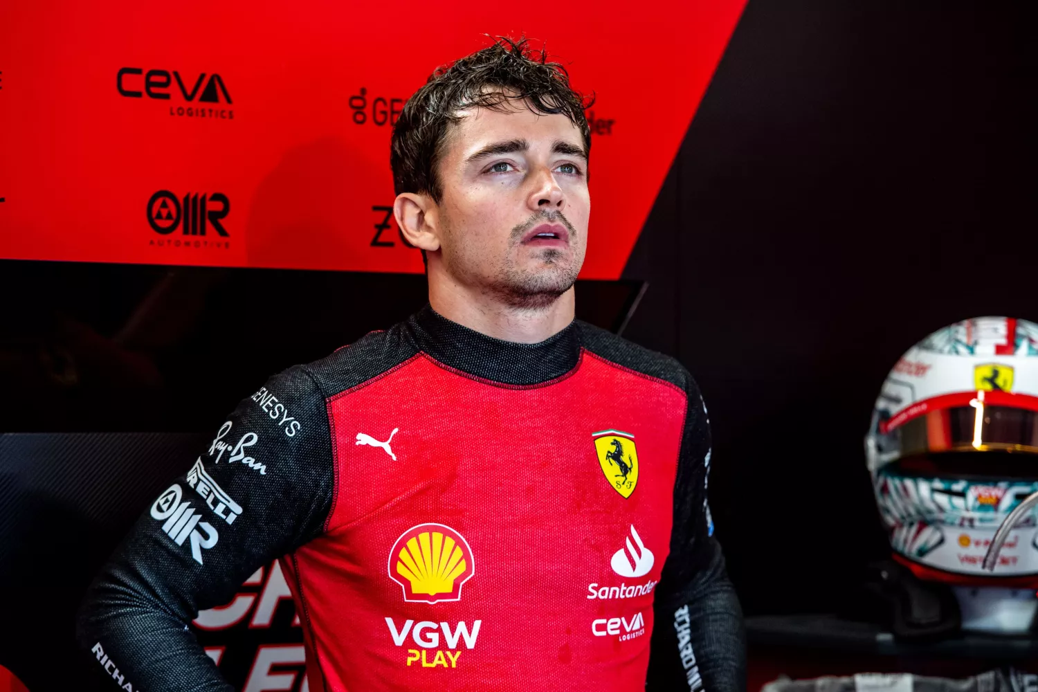 Leclerc claims fastest time in FP3 at Australian GP, surpassing Verstappen and Sainz