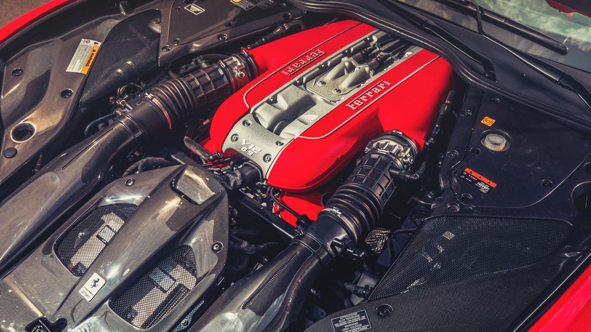 Complimentary Ferrari V-12 Engine Included with Purchase of This Engine Dyno