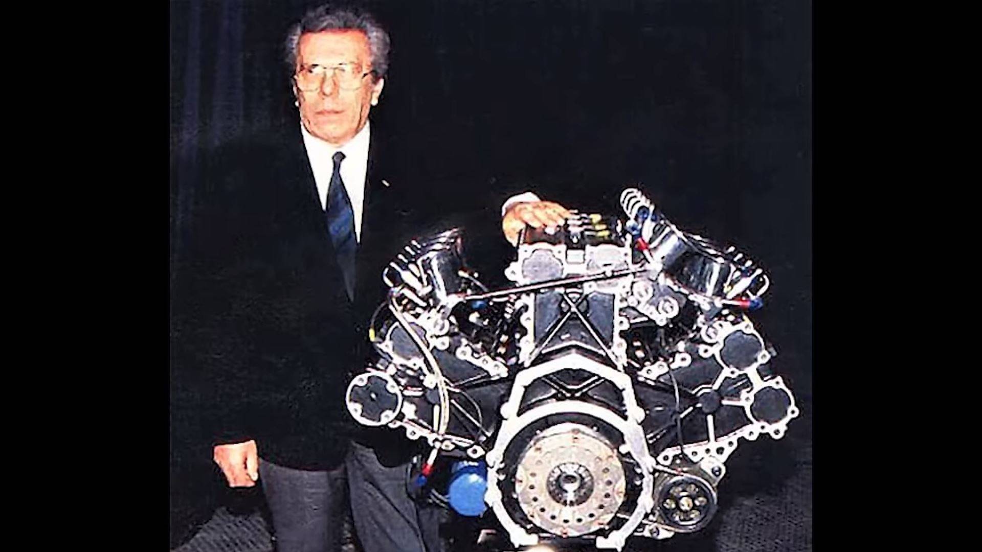 F1 car with W16 engine