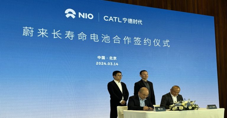Nio Collaborates with CATL for Advancement of Extended-Life EV Battery Technology