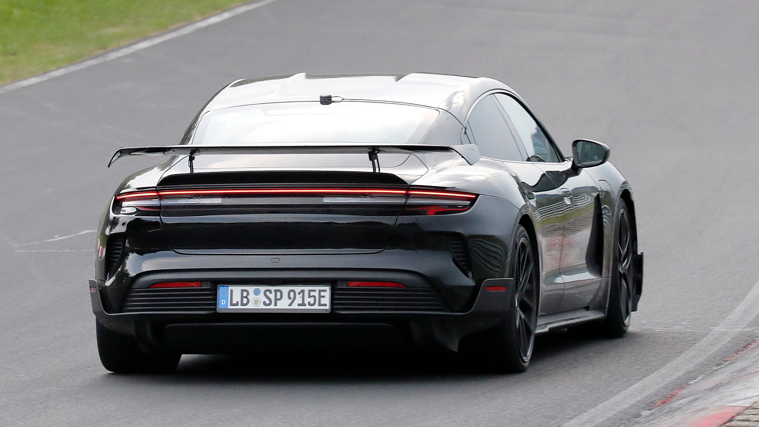 First Official Teaser Released for Porsche Taycan Turbo GT