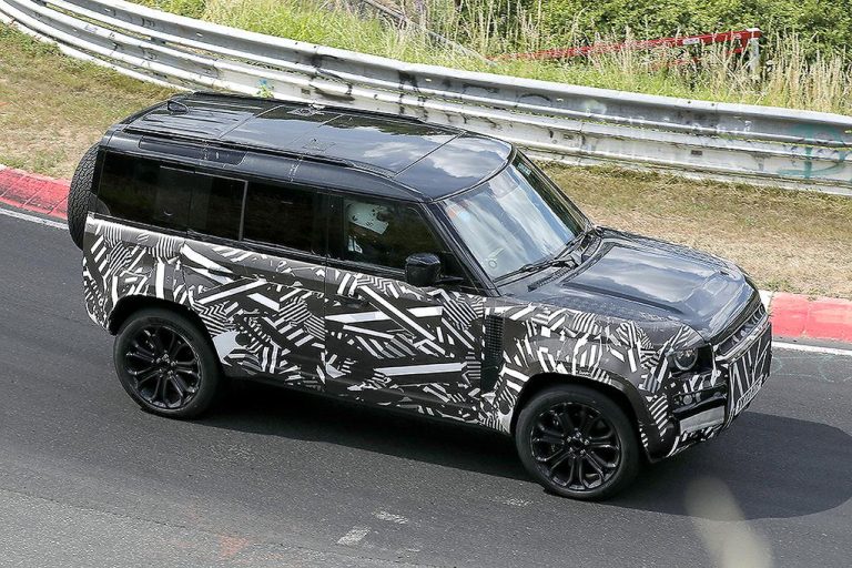 Land Rover Defender SVR Prototype Spotted Featuring Enhanced Wheel Arches