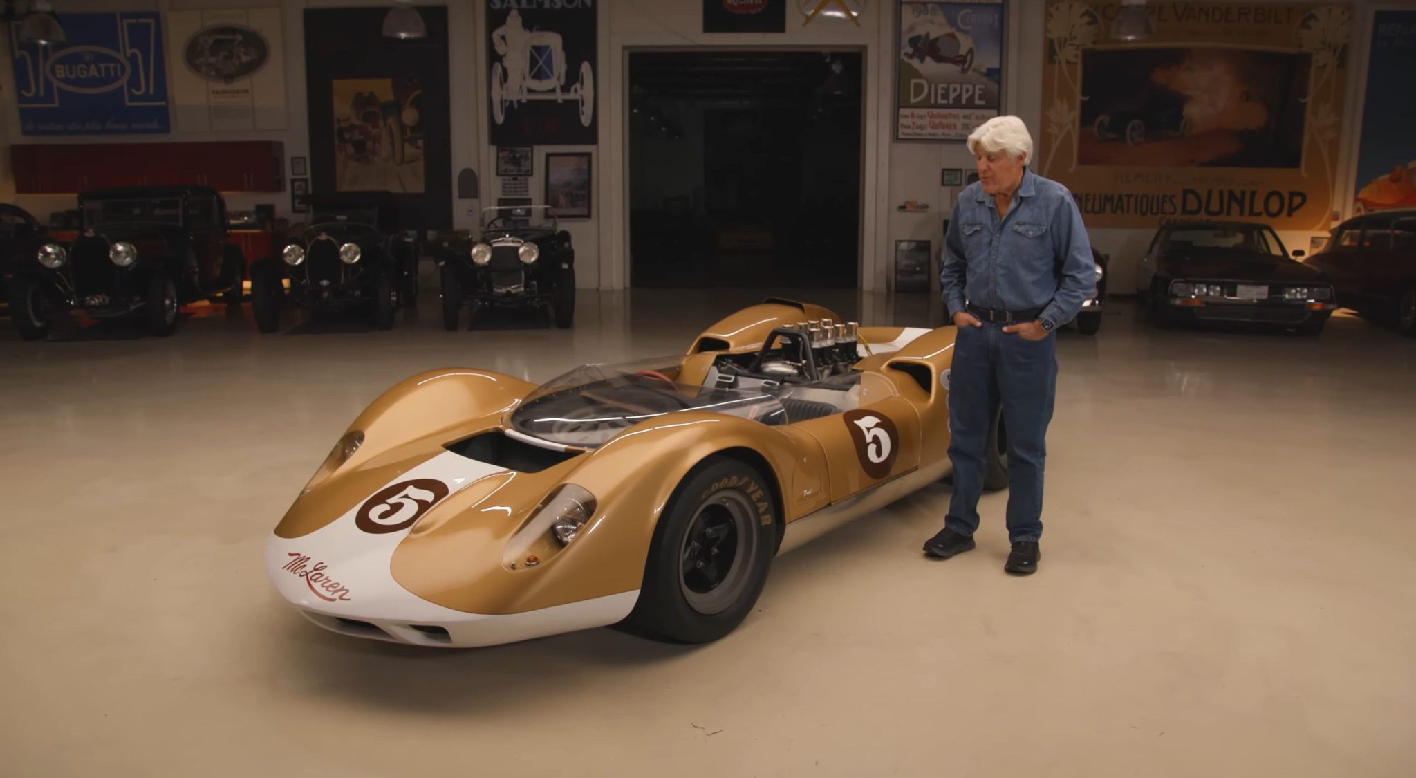 The Legendary McLaren M1A: A Journey with Jay Leno - DAX Street