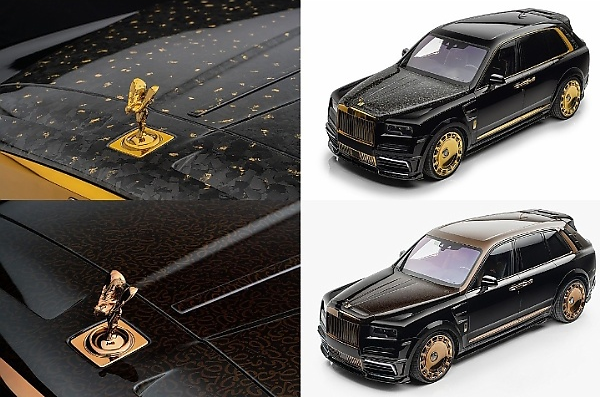 Gold-and-copper-plated Rolls-Royce Cullinan-based Linea D’Oro And Linea D’Arabo Are Mansory’s Latest Masterpieces