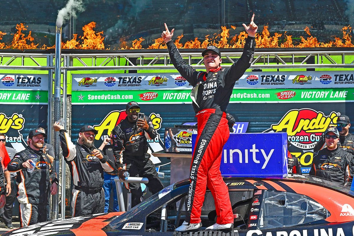 Mayer beats Sieg to Texas NASCAR Xfinity win in spectacular photo finish