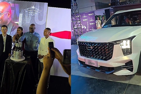 GAC Motors Gift Obi Cubana Brand New GAC GS8 SUV To Celebrate His Birthday, Solidify Their Partnership