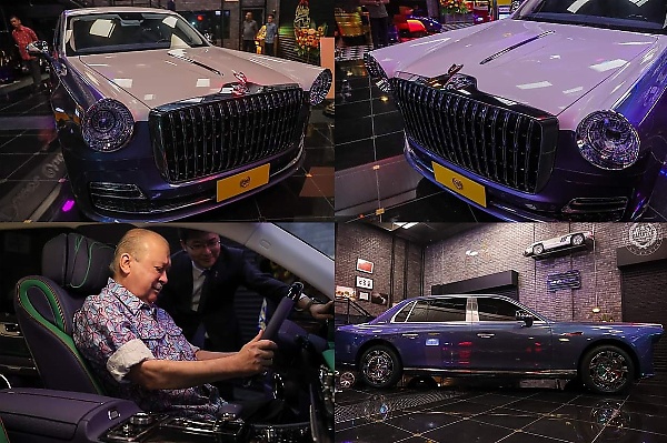 Malaysian King Gifted China’s Most Expensive Car, The Retro-style Hongqi L5 Limo Worth $691,000