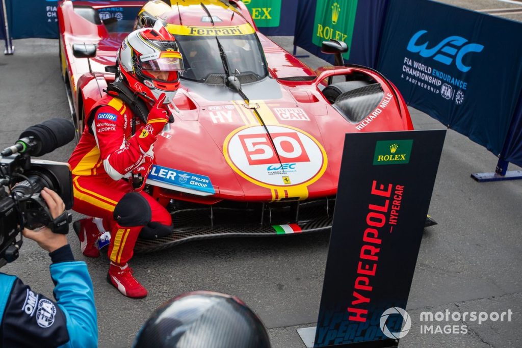 Fuoco Reveals Strategy Behind Memorable WEC Imola Pole Lap - DAX Street