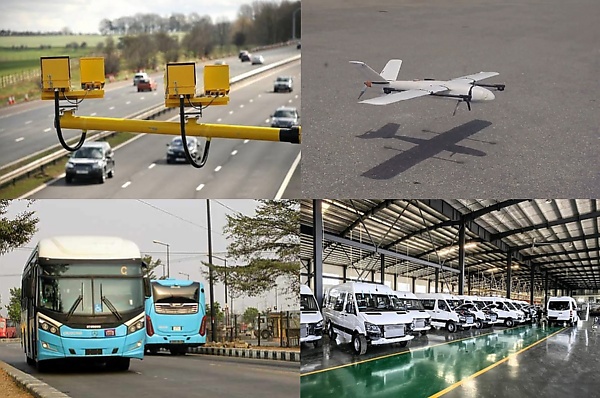 LASG Traffic Cameras, Ogun Deploys Anti-crime Drone, LASG To Launch 2,000 CNG Buses, FG To Deploy First Batch Of CNG Vehicles