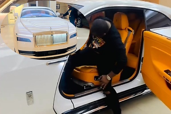 Davido Acquires A Brand New Rolls-Royce Spectre Electric Coupe Worth N900 Million