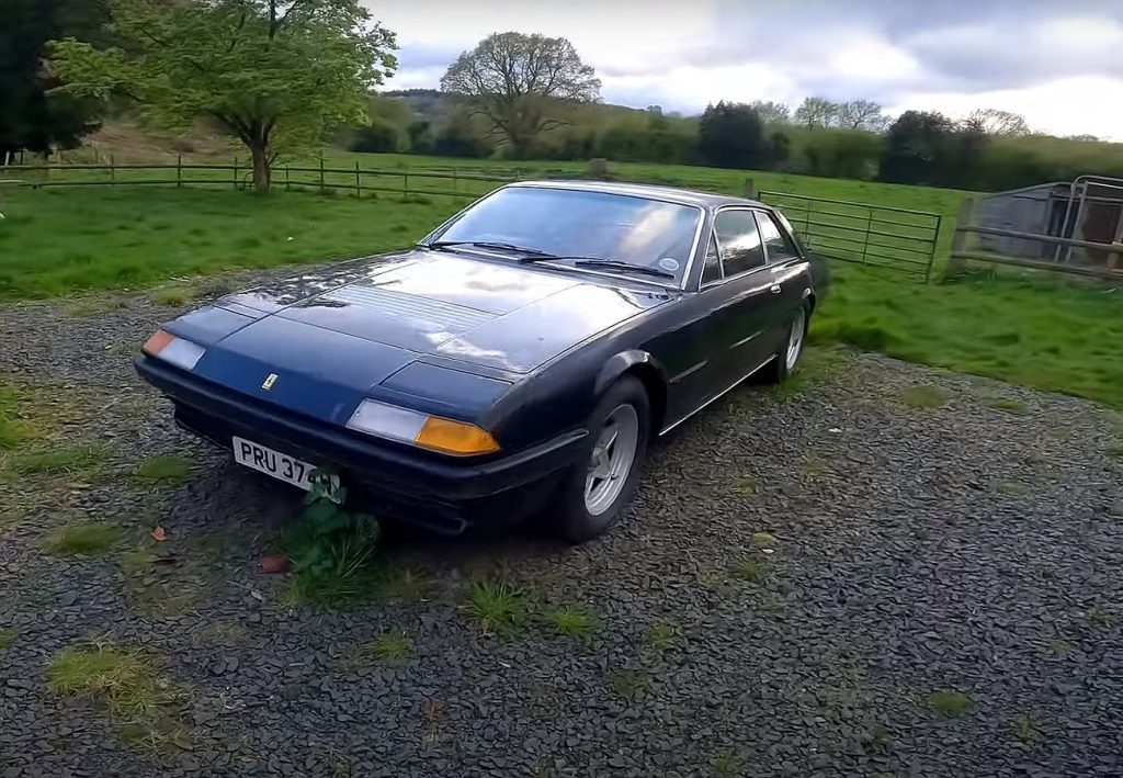 Forgotten Ferrari: 1970s 400 Automatic Barn Find Revealed - DAX Street