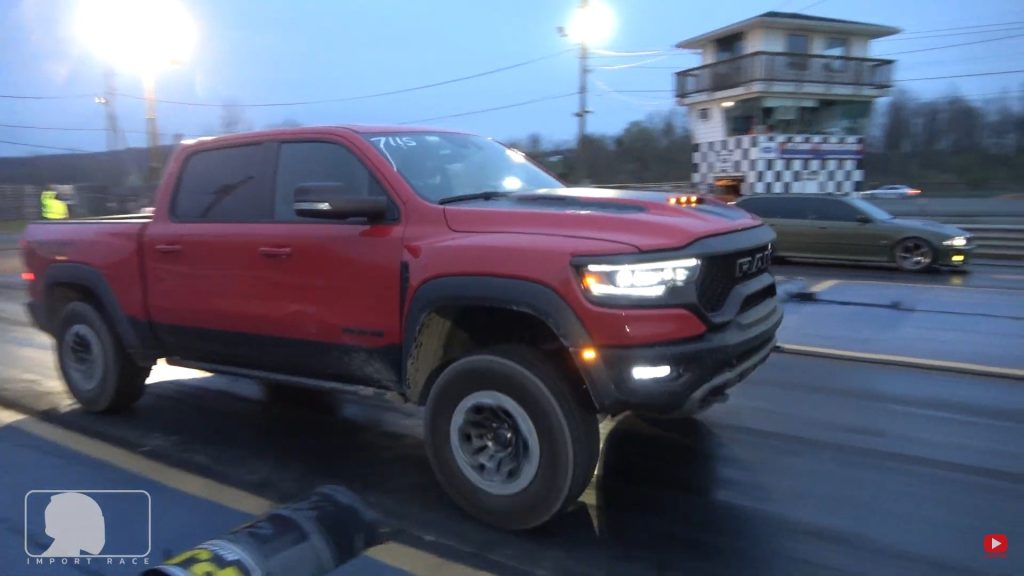 2025 Ram 1500 TRX Dominating the Dragstrip with Raw Power DAX Street