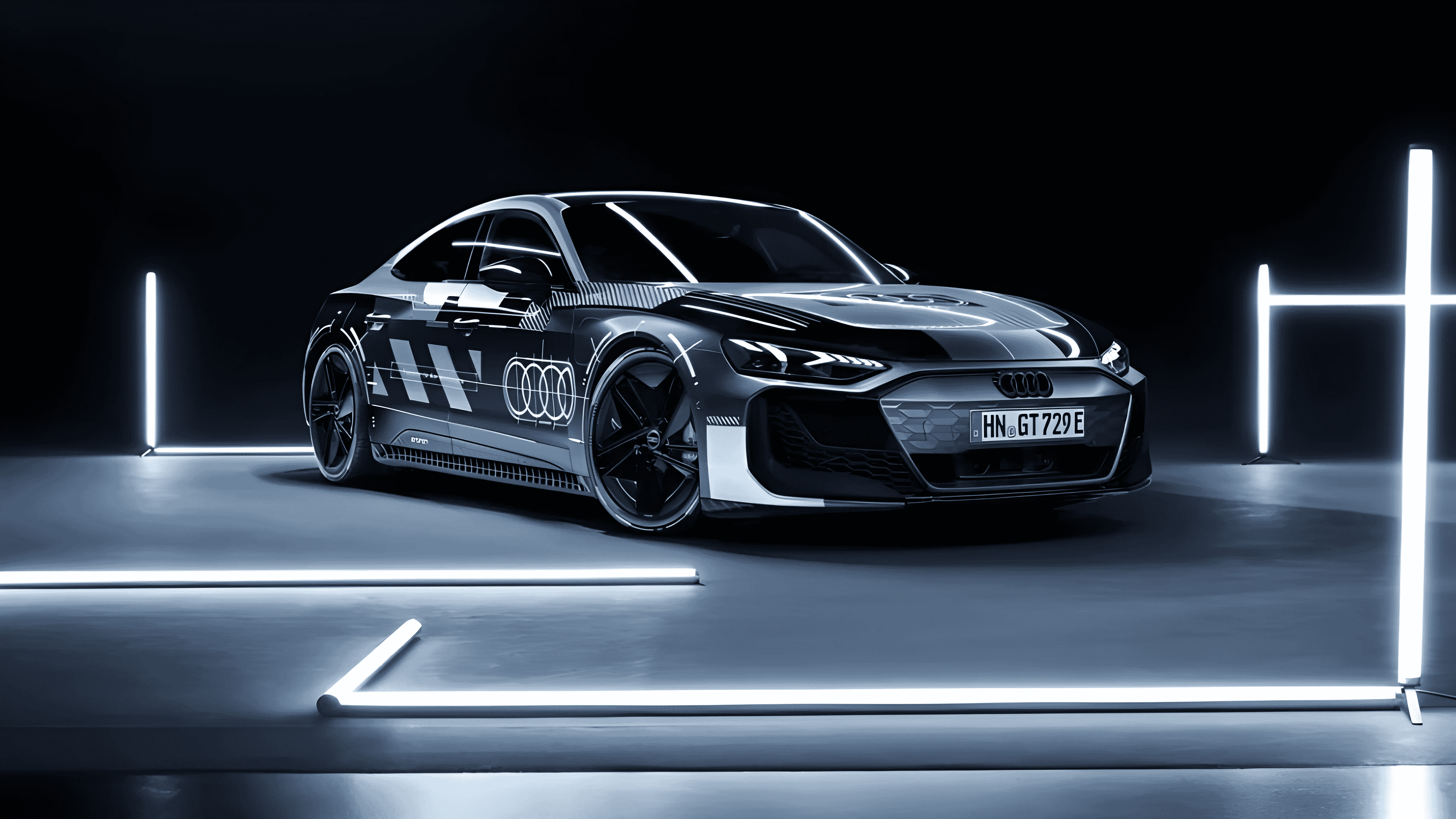 A 2025 Audi RS E-Tron GT (Credits Motor1)